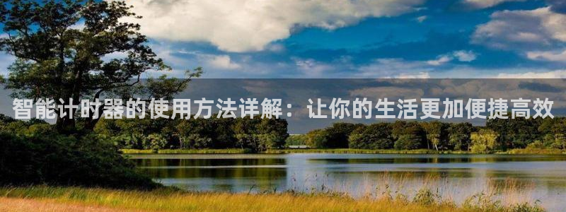 智能计时器的使用方法详解：让你的生活更加便捷高效